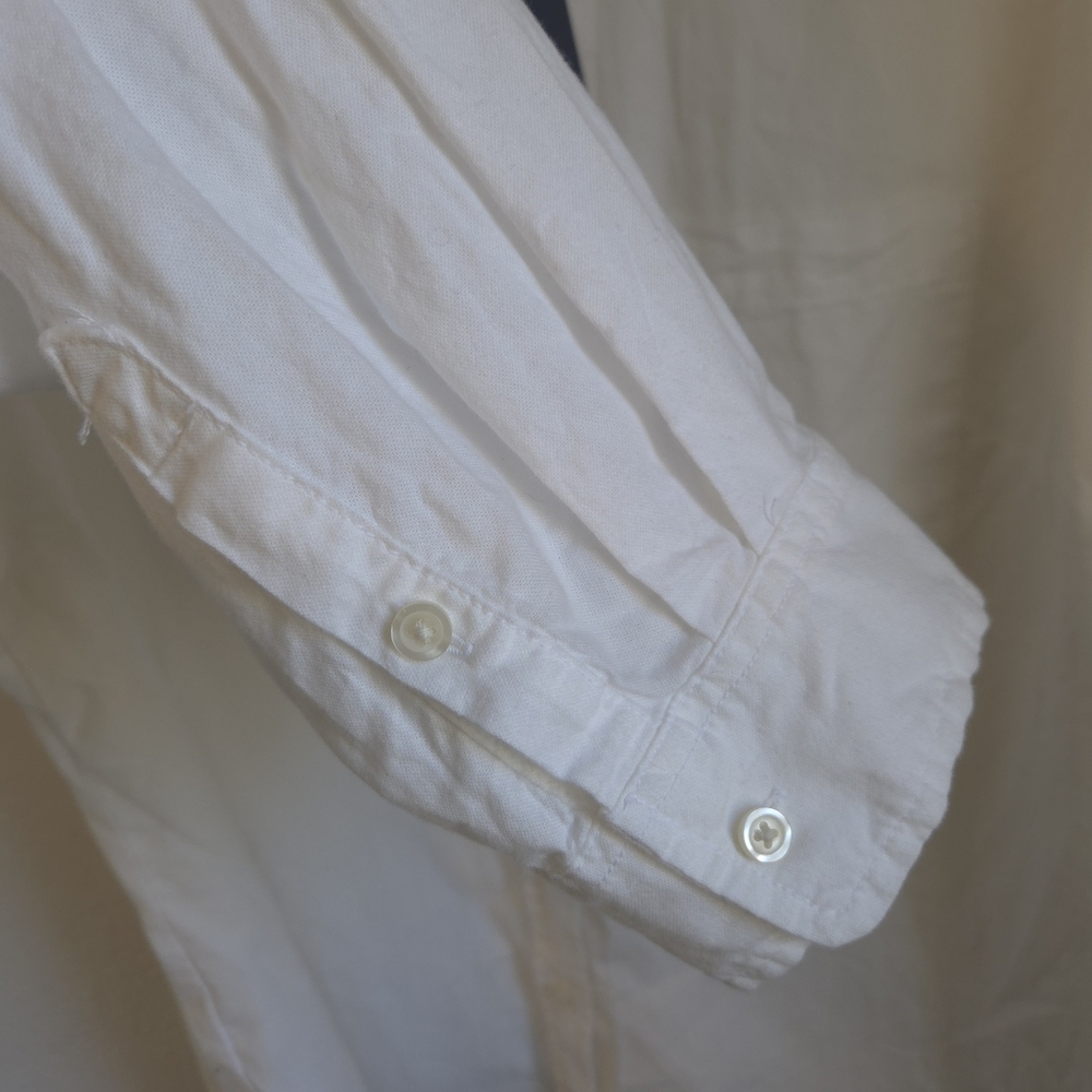 Universal Thread Long Sleeve Classic Fit Button-Down Shirt  White XXL - Picture 7 of 15